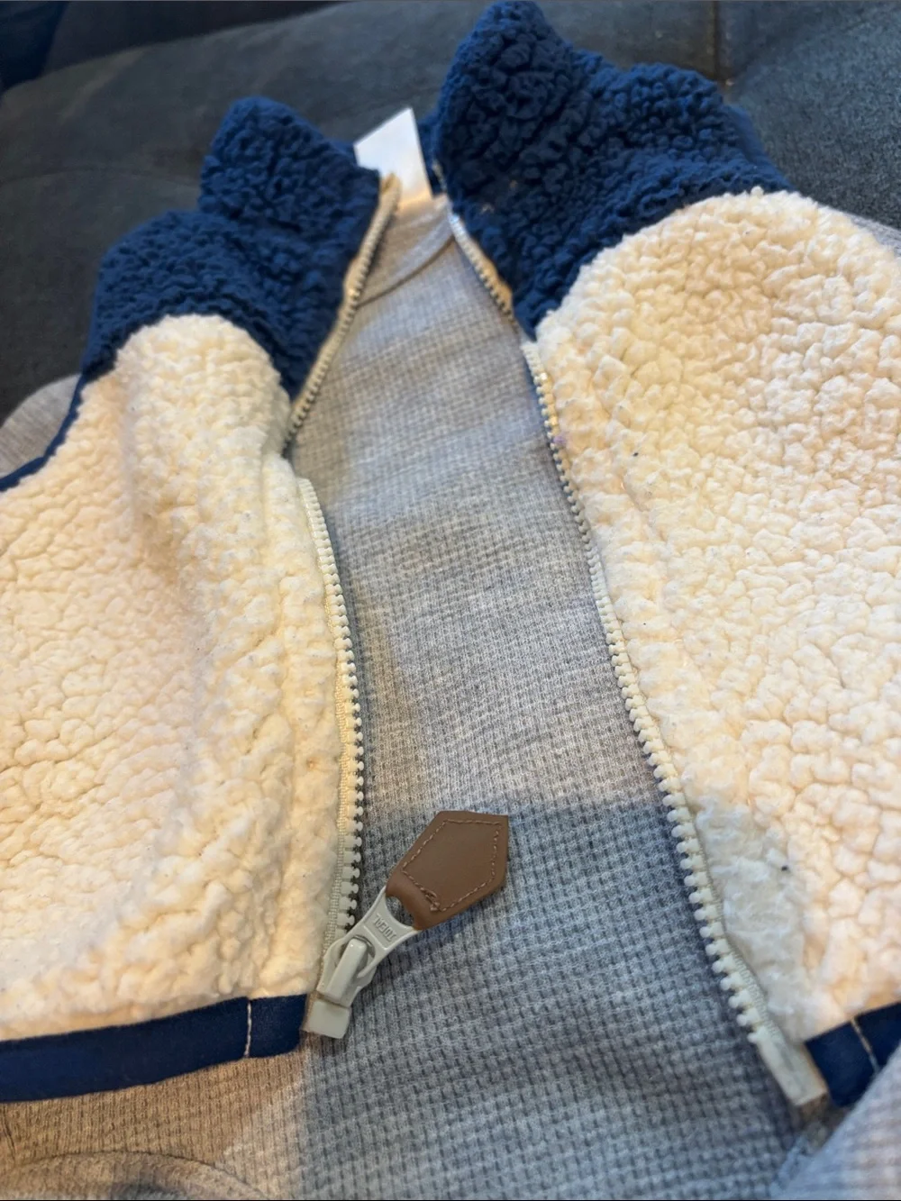 Baby Waffle outfit with vest